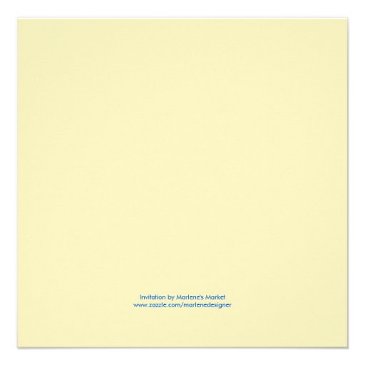 Easter Egg Border Invitation