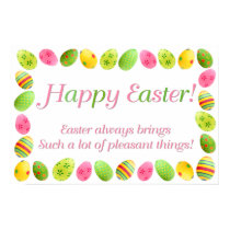 Easter Egg Border Print