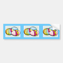 Easter Egg Bumper Sticker