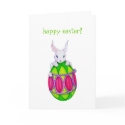 Easter Egg Bunny Card