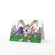 Easter Egg Bunny card