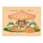 Easter Egg Carousel postcards