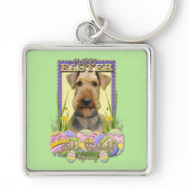 Easter Egg Cookies - Airedale Key Chains
