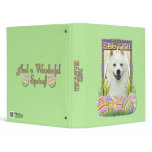 Easter Egg Cookies - American Eskimo Vinyl Binders