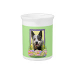 Easter Egg Cookies - Australian Cattle Dog Beverage Pitcher