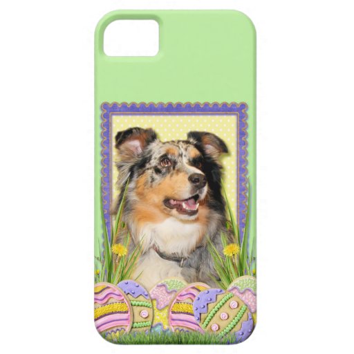 Easter Egg Cookies - Australian Shepherd iPhone 5 Covers