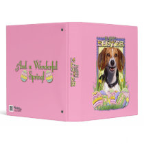 Easter Egg Cookies - Beagle 3 Ring Binder