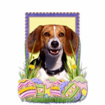 Easter Egg Cookies - Beagle Cut Out