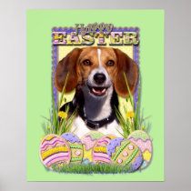 Easter Egg Cookies - Beagle Poster