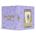 Easter Egg Cookies - Bichon Frise binders