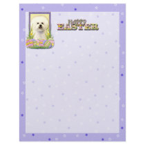 Easter Egg Cookies - Bichon Frise Personalized Letterhead