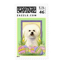 Easter Egg Cookies - Bichon Frise Stamp
