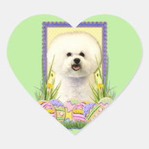 Easter Egg Cookies - Bichon Frise Sticker