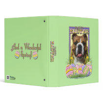 Easter Egg Cookies - Bulldog 3 Ring Binder