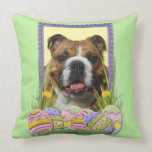Easter Egg Cookies - Bulldog Pillow