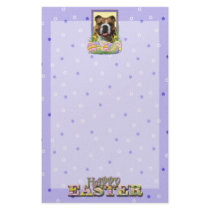 Easter Egg Cookies - Bulldog Personalized Stationery