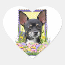Easter Egg Cookies - Chihuahua Stickers