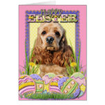 Easter Egg Cookies - Cocker Spaniel Cards