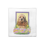 Easter Egg Cookies - Cocker Spaniel Printed Napkins