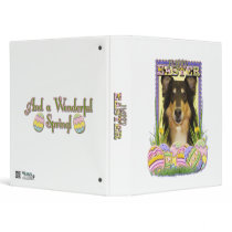 Easter Egg Cookies - Collie Vinyl Binder