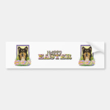 Easter Egg Cookies - Collie Bumper Sticker