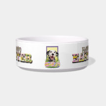 Easter Egg Cookies - Dalmatian Cat Food Bowl