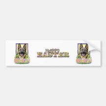Easter Egg Cookies - German Shepherd Bumper Stickers