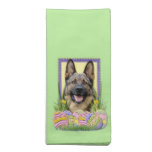 Easter Egg Cookies - German Shepherd Cloth Napkin