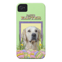 Easter Egg Cookies - Golden Retriever - Tebow iPhone 4 Case-Mate Case