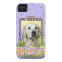 Easter Egg Cookies - Golden Retriever - Tebow iPhone 4 Cover