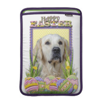 Easter Egg Cookies - Golden Retriever - Tebow MacBook Sleeves