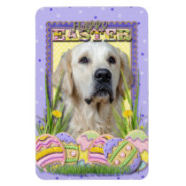 Easter Egg Cookies - Golden Retriever - Tebow Magnet
