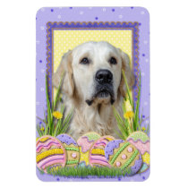 Easter Egg Cookies - Golden Retriever - Tebow Vinyl Magnets