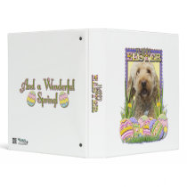 Easter Egg Cookies - GoldenDoodle 3 Ring Binders