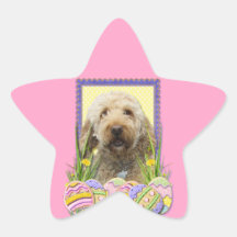 Easter Egg Cookies - GoldenDoodle Star Sticker