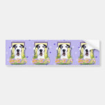 Easter Egg Cookies - Great Dane - Baron Bumper Sticker