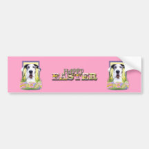 Easter Egg Cookies - Great Dane - Baron Bumper Sticker