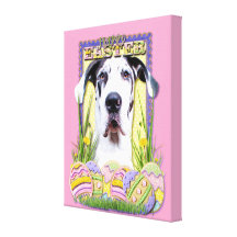 Easter Egg Cookies - Great Dane - Baron Canvas Print