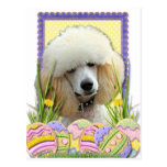 Easter Egg Cookies - Poodle - Apricot Post Card