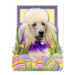 Easter Egg Cookies - Poodle - Champagne Post Card