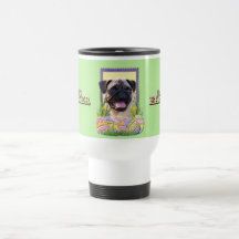 Easter Egg Cookies - Pug Coffee Mugs