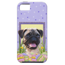 Easter Egg Cookies - Pug iPhone 5 Covers