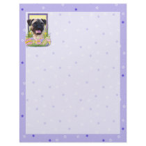Easter Egg Cookies - Pug Personalized Letterhead