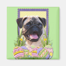 Easter Egg Cookies - Pug Magnets