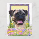 Easter Egg Cookies - Pug Post Cards
