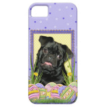 Easter Egg Cookies - Pug - Ruffy iPhone 5 Cover