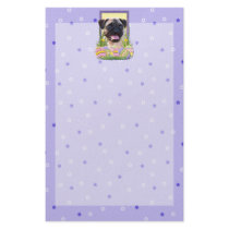 Easter Egg Cookies - Pug Stationery Design