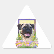 Easter Egg Cookies - Pug Sticker