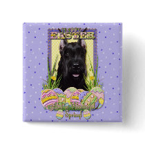 Easter Egg Cookies - Schnauzer Button