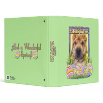 Easter Egg Cookies - Shar Pei Vinyl Binders